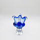 Sculptural vase - Josef Hospodka Chribska - Sommerso Blue - 1960