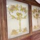 Lot de cloison de bistro art nouveau
