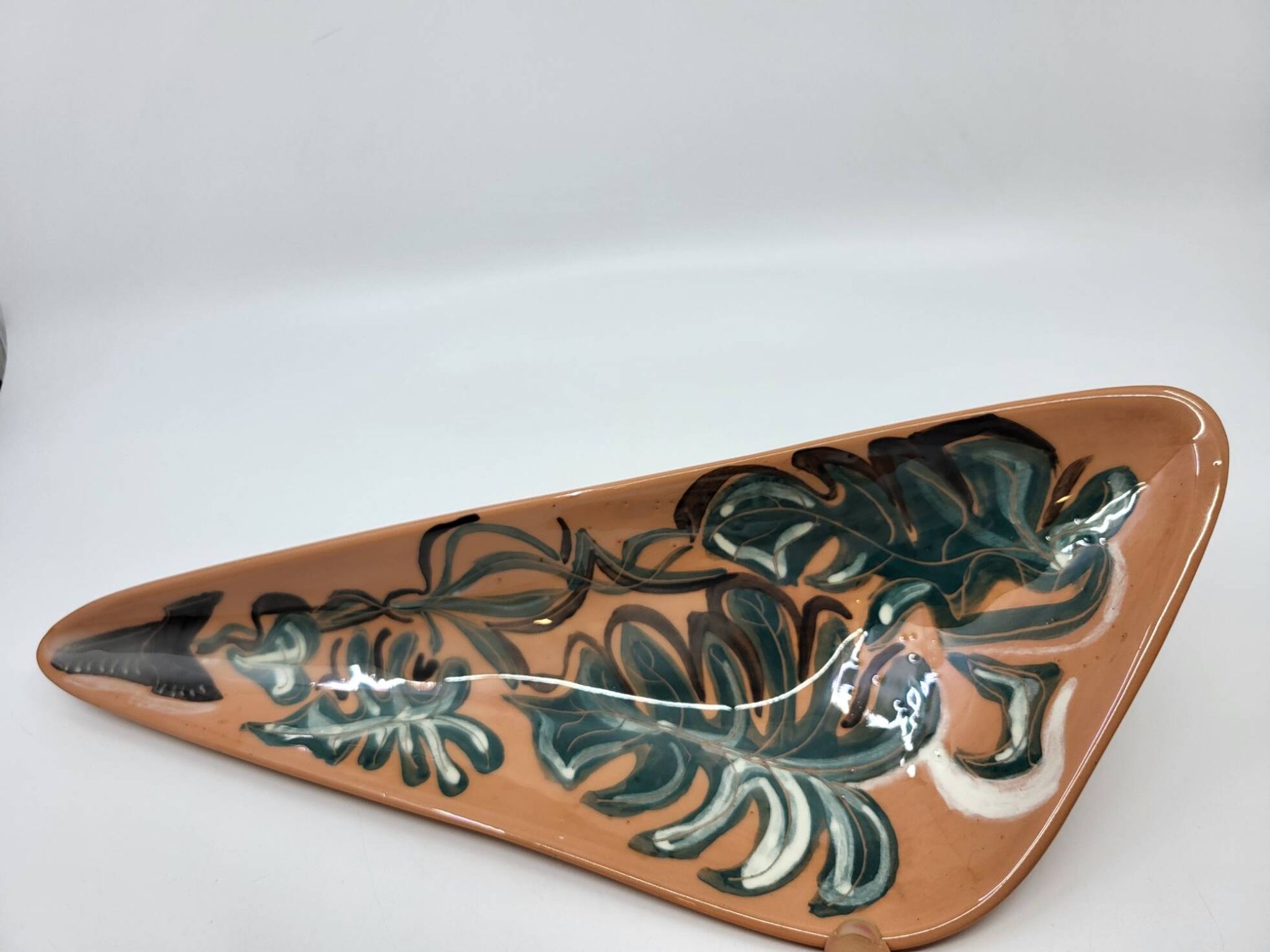 Triangular catchall by Gabrielle Mackiewicz, France, 1950s