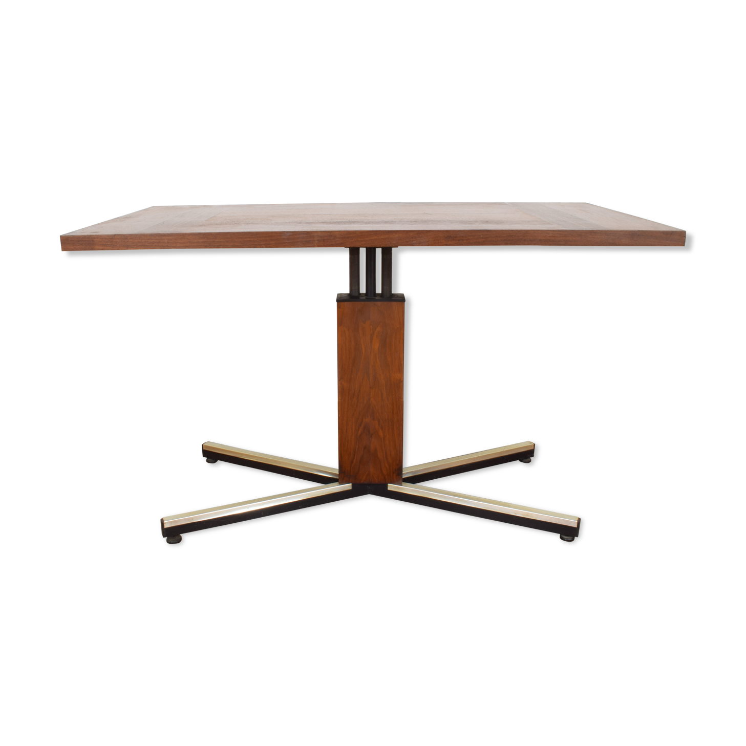 Mid-century teak german table, 1970