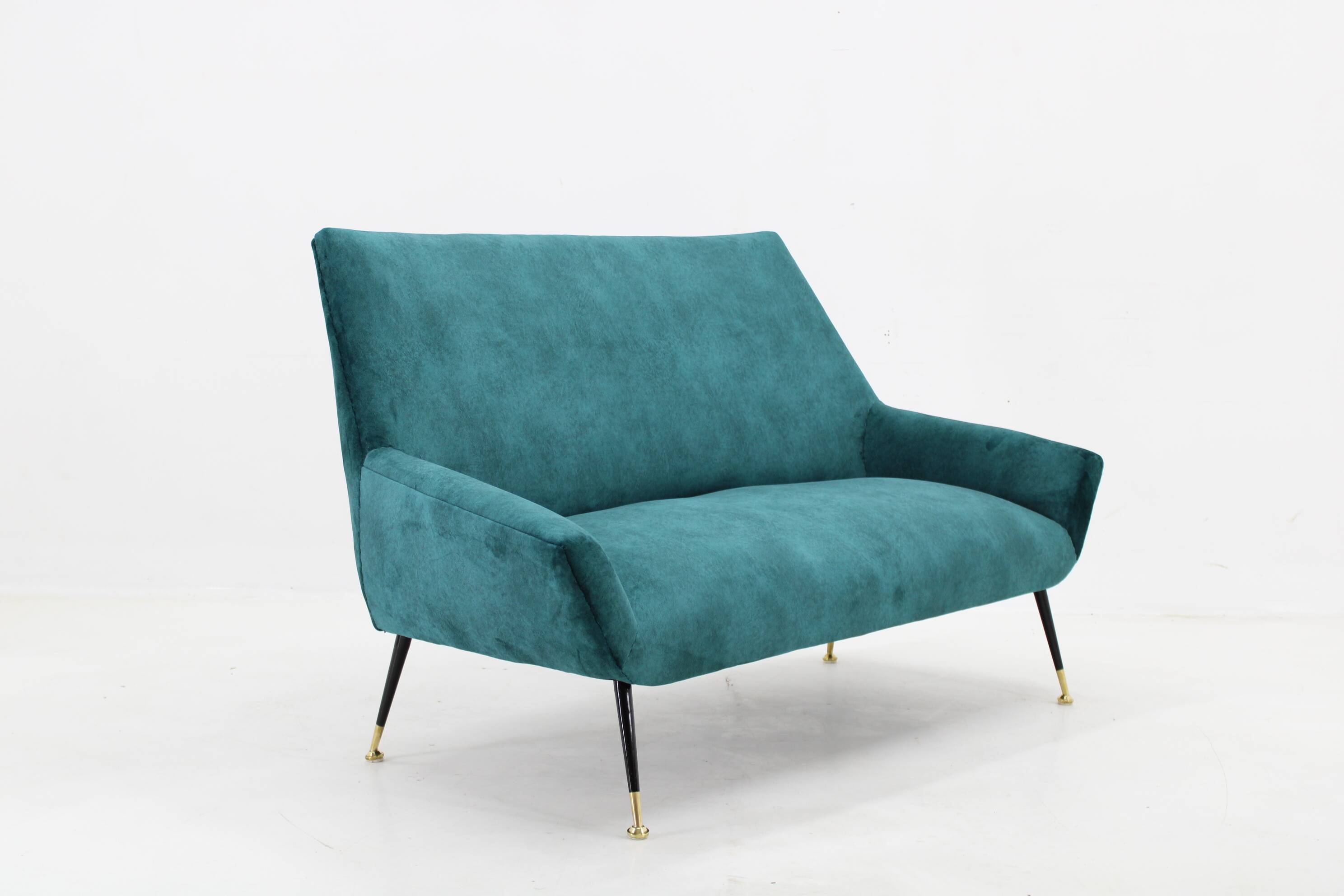 1950s Italian 2-Seater Sofa ,Restored