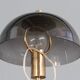 Mmid-century desk lamps in Plexiglas and brass Italy 1960s