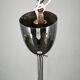 1930s Art Deco Bauhaus Opaline Glass and Chrome Pendant Light