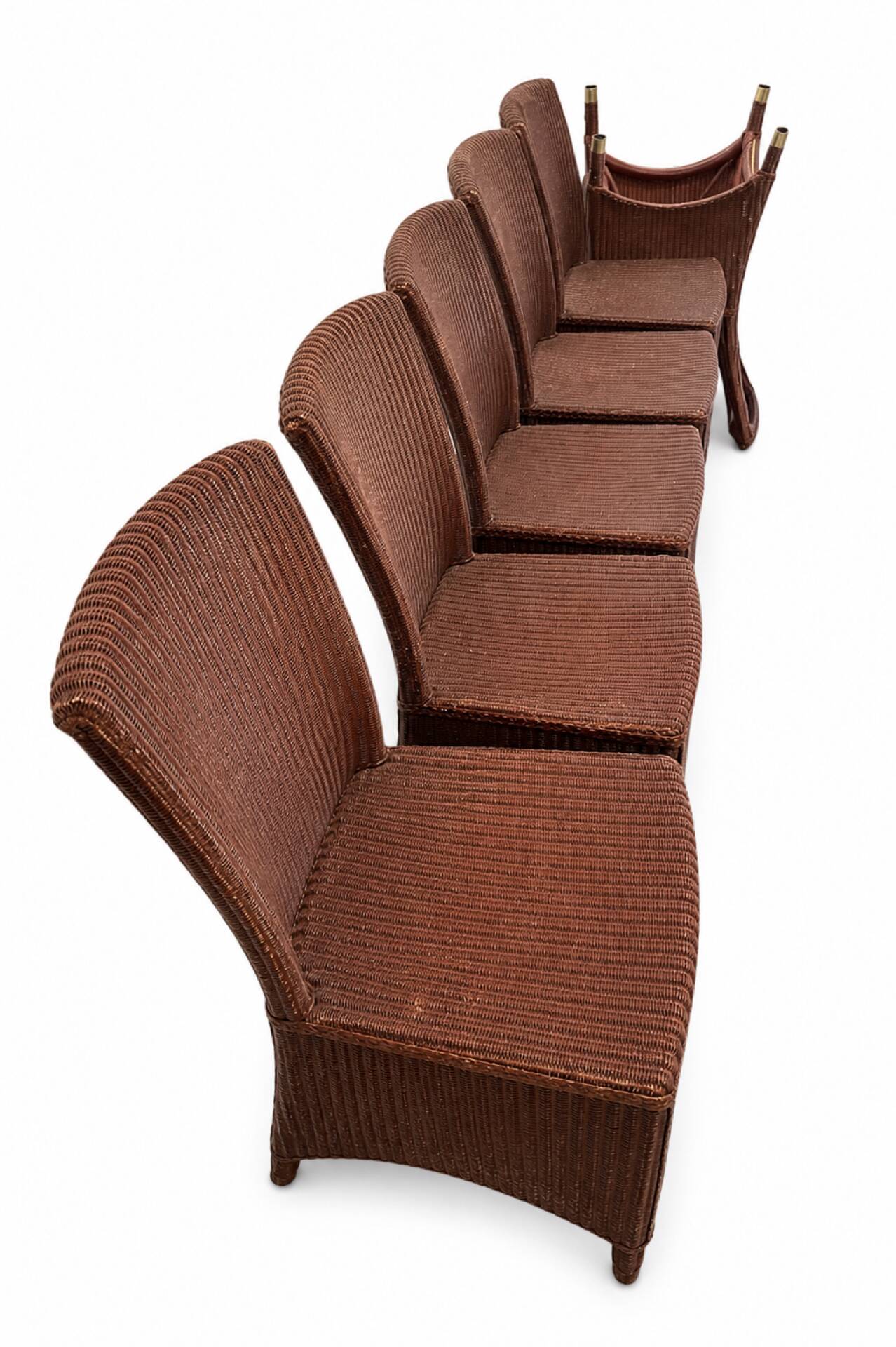 6 vintage Lloyd Loom chairs – Vincent Sheppard
