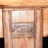 English oval tea table