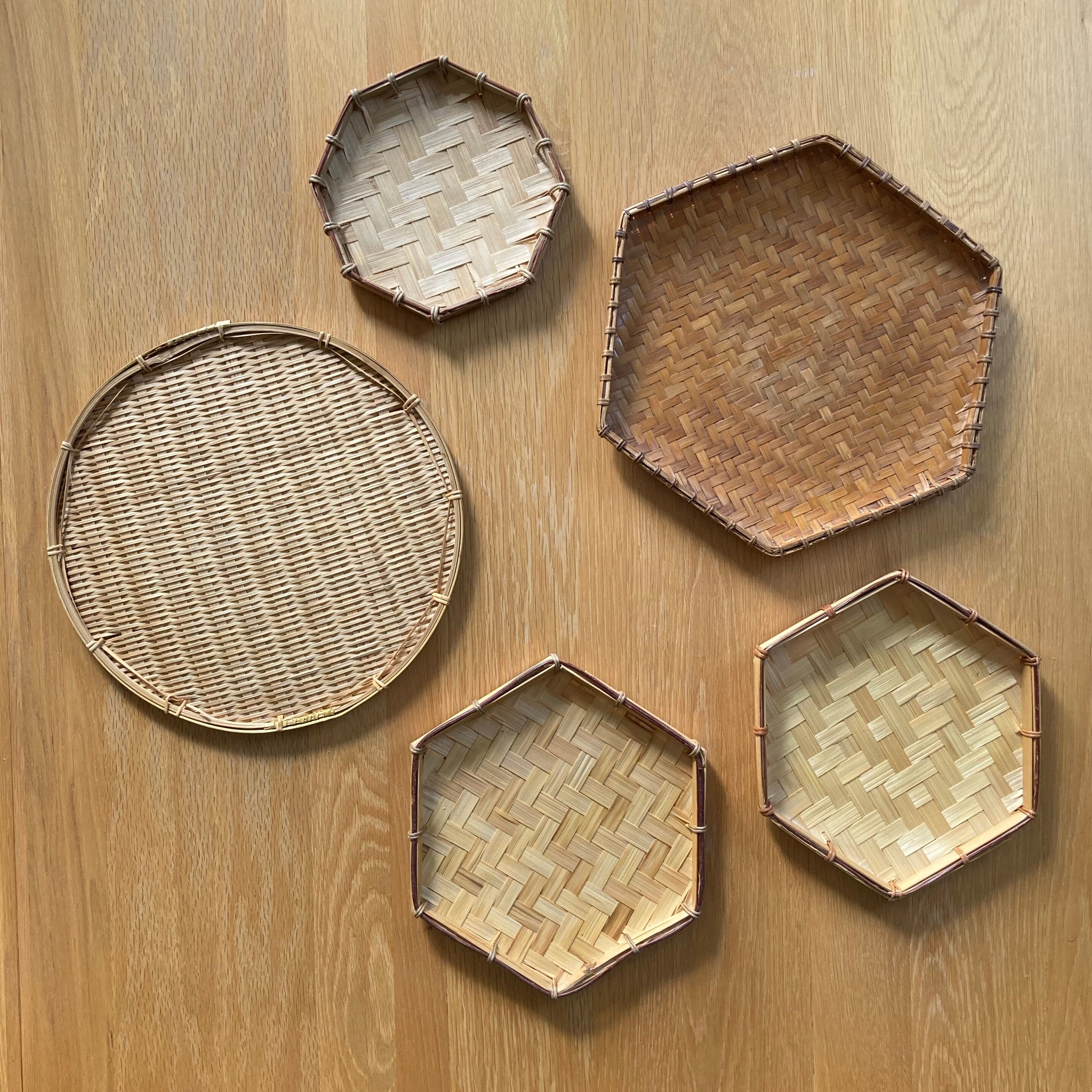 Recycle bins for wall composition