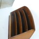 Wooden mail holder