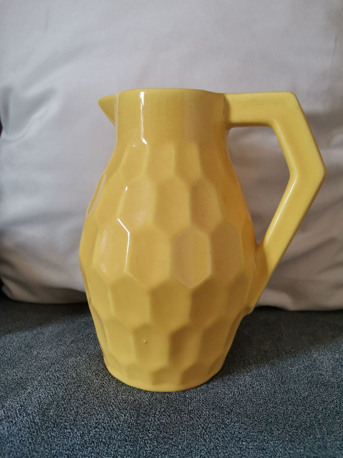 Yellow bee pitcher