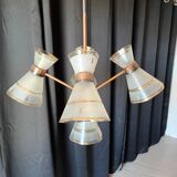 Antique 6-light chandelier