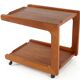 Danish design teak trolley - mid century modern