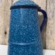 Enamelled pot