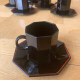Geometric coffee cups