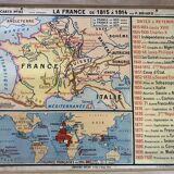 Old geographical and historical map n°63 by Briard