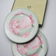 2 plates Hermès Peonies 27cm