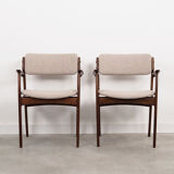 Walnut chair, Danish design, 1960s, designer: Erik Buch