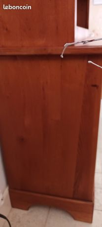 Solid alder bookcase