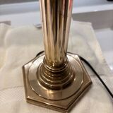 XL lamp in bronze and brass