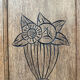 Parisian Art Deco display cabinet in oak (renovated)