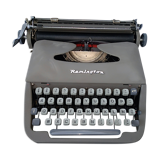 Remington Portable typewriter with carrying case