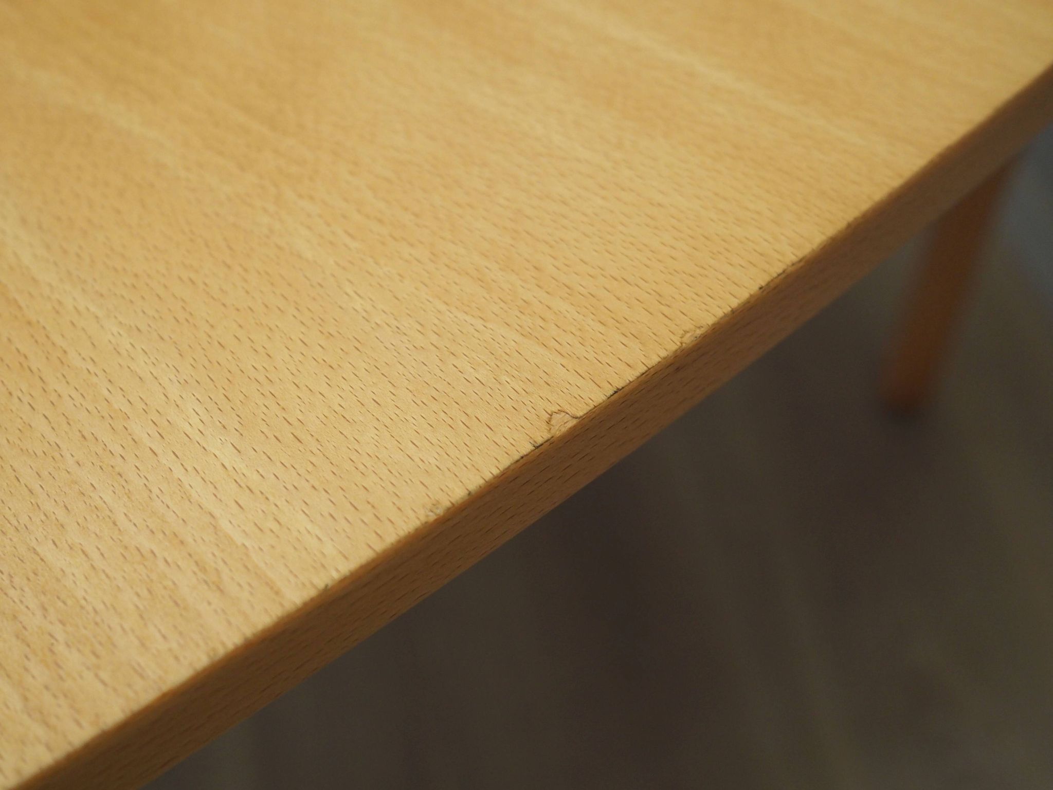 Beech table, Danish design, 1970s, designer: Takshi Okamura & Erik Marquard