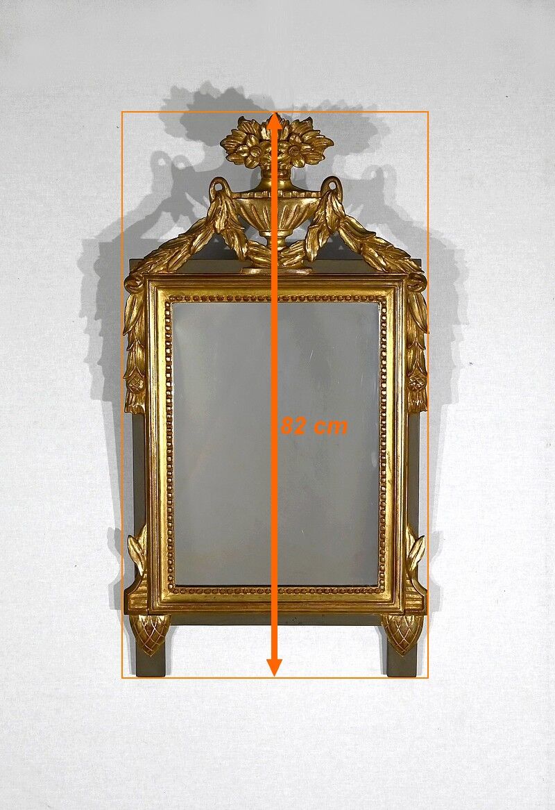 Mirror in gilded wood, louis xvi style – early twentieth century