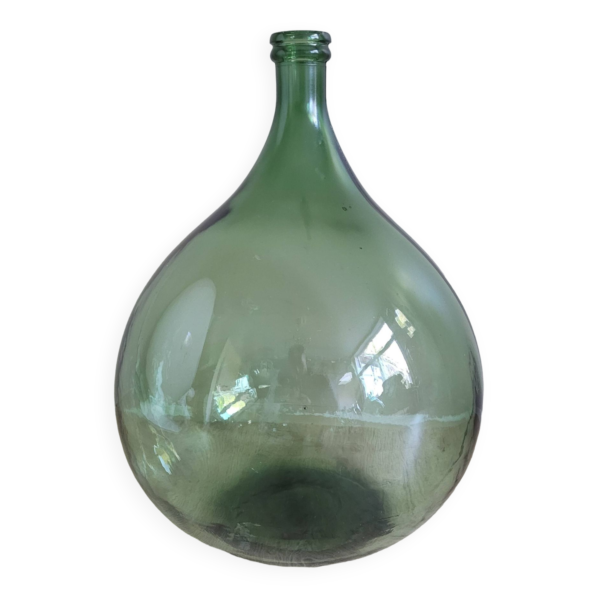 25L green demijohn