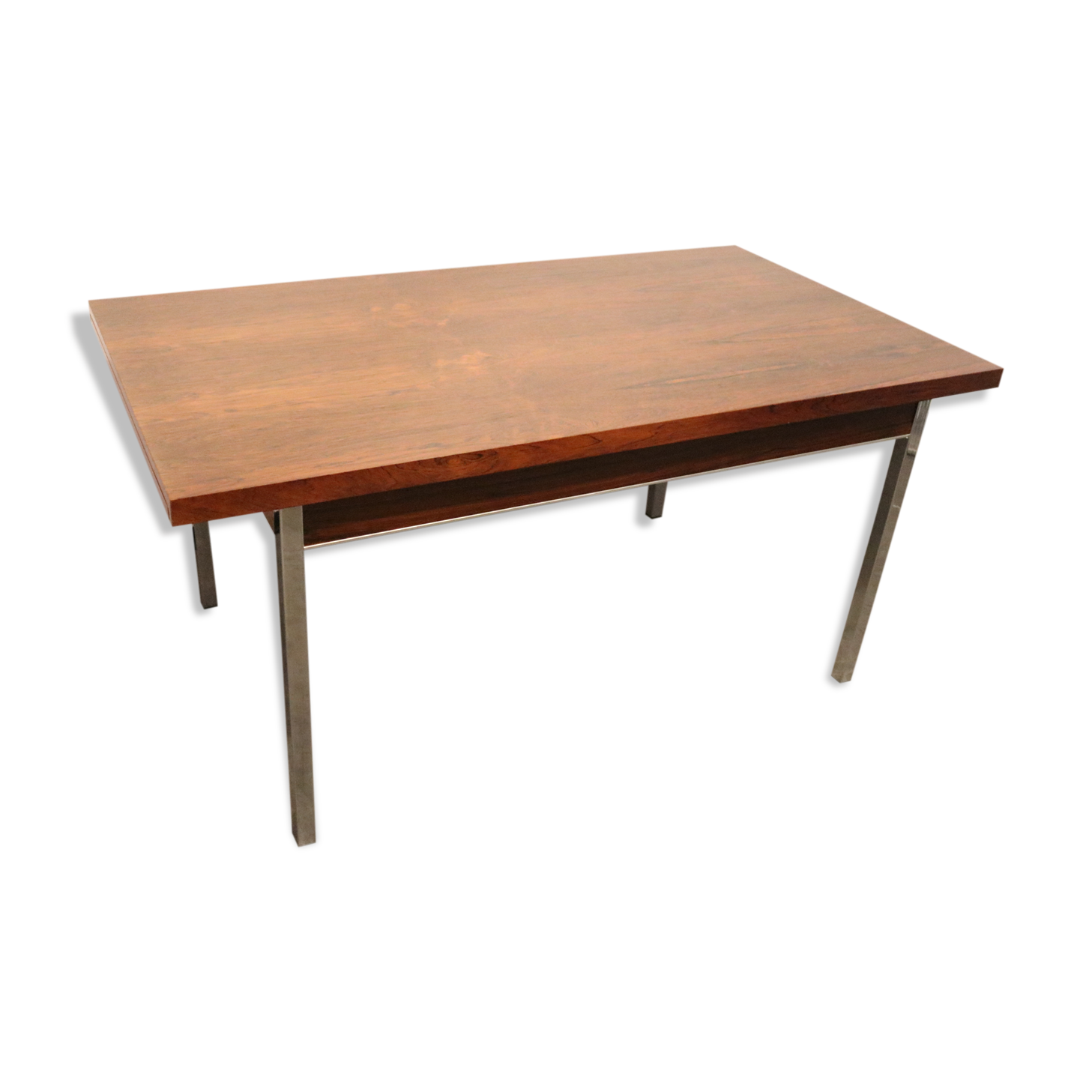 Table à manger extensible en bois de rose par Alfred Hendrickx, Belgique années 1950