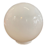 White glass lampshade globe