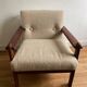 Fauteuil scandinave teck vintage