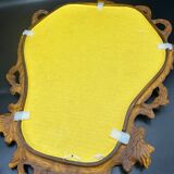 Miroir bois sculpté