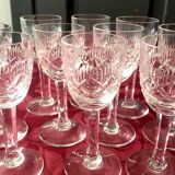 Suite of 10 Lemberg Crystal de Lorraine drips