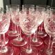 Suite of 10 Lemberg Crystal de Lorraine drips