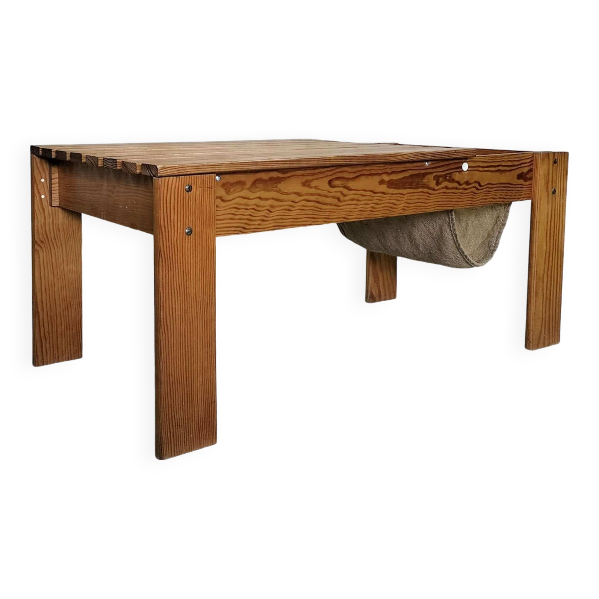 Vintage wooden coffee table