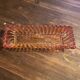 Porte brosse à dent ou savon modèle bambou torse rose en cristal