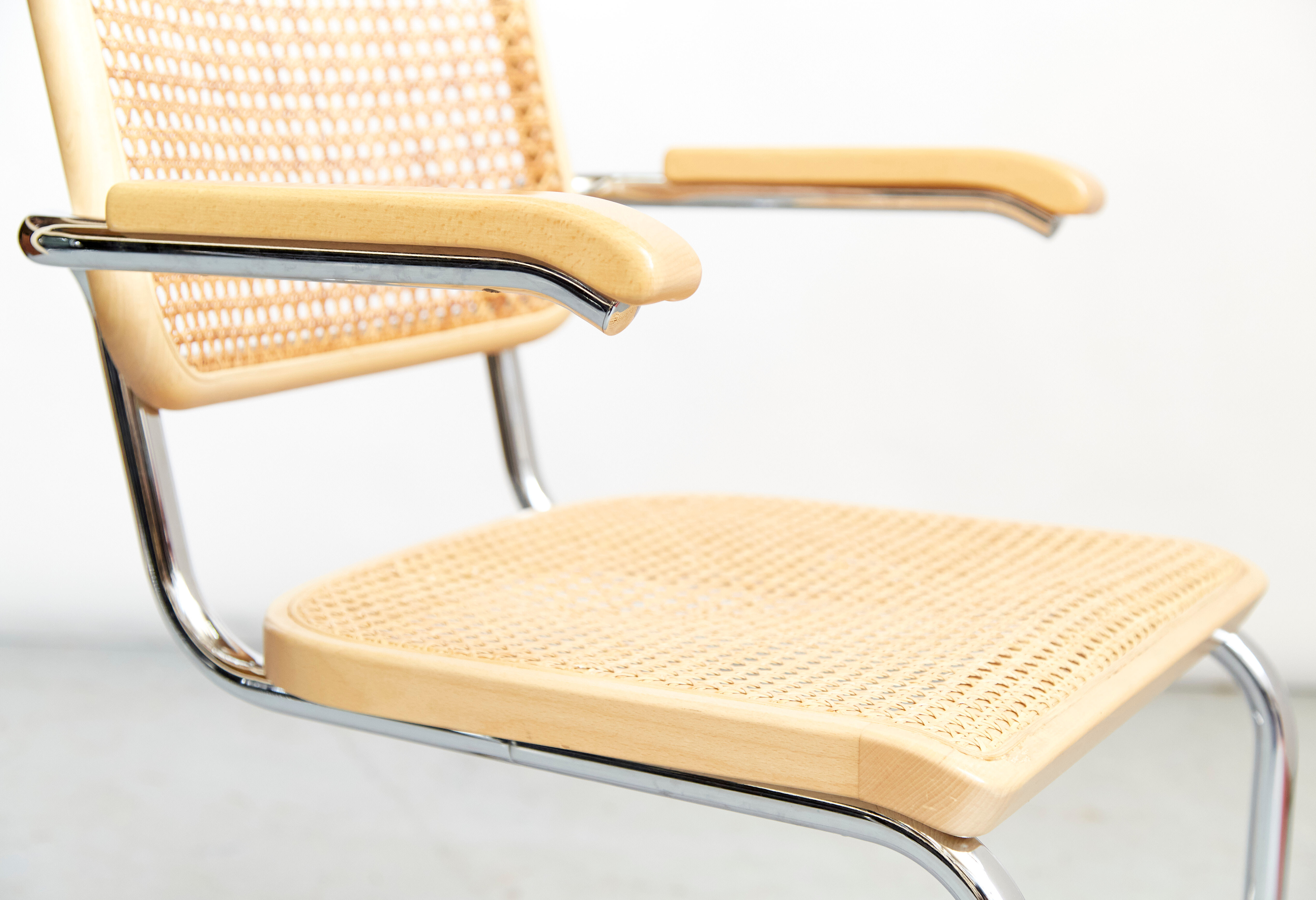 Marcel Breuer B64 "Cesca" chairs for Thonet