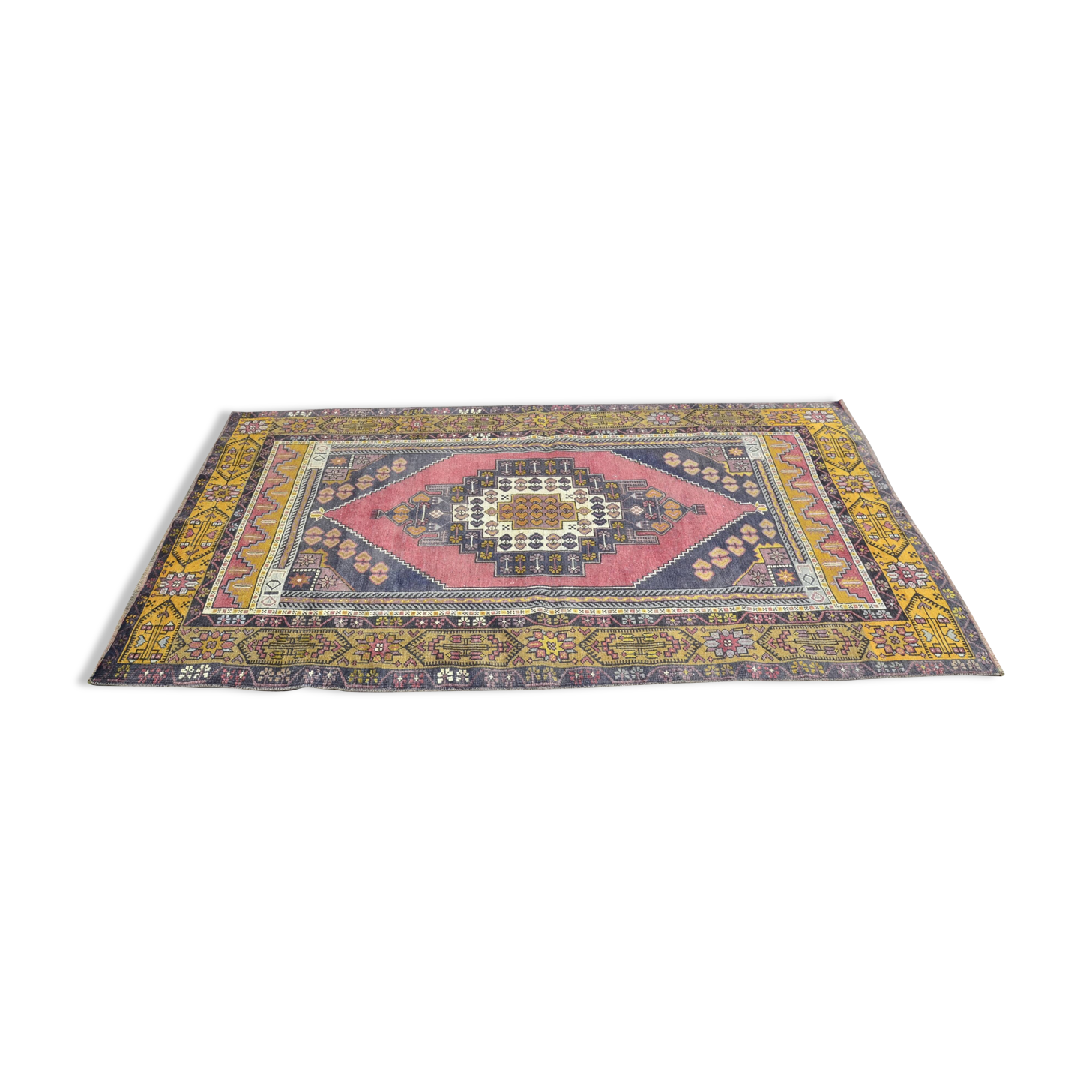 Tapis Oushak anatolien vintage sku 2519