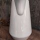 Vintage French white porcelain jug