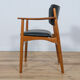 Mid-Century Danish Teak & Leather Armchair, 1970s