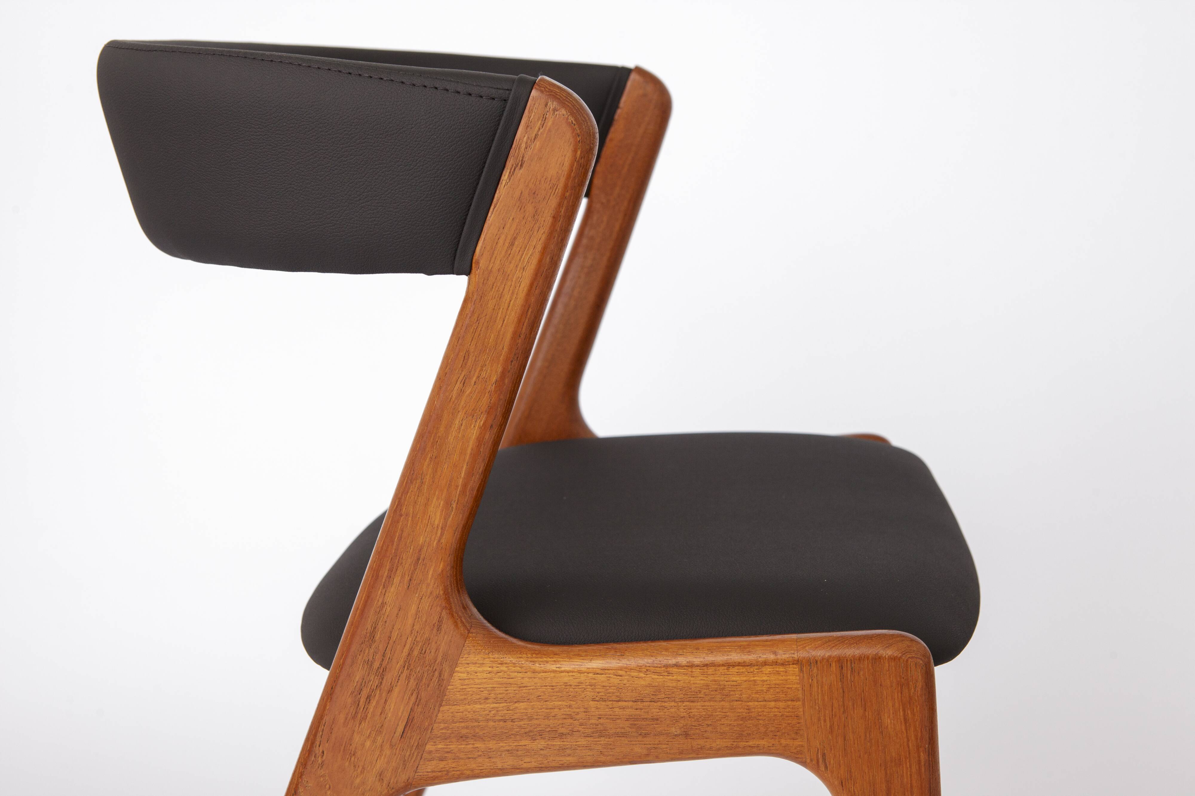 2 Chairs by Kai Kristiansen, model T21, Danish Teak 1960s