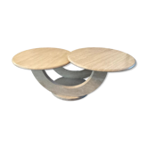 Travertine coffee table from the 70s