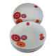 8 Assiettes Creuses Seltmann Weiden West Germany 70's