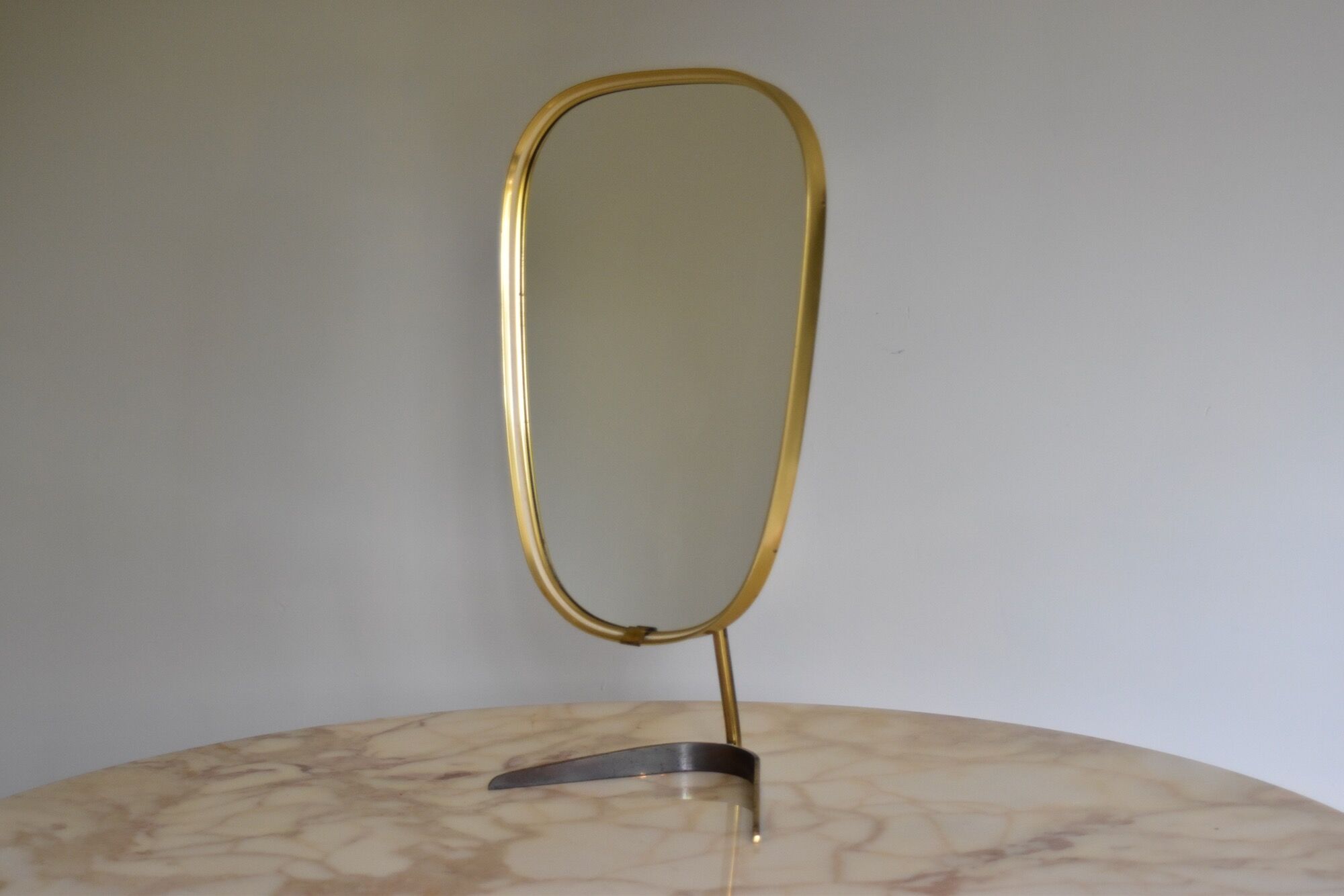 Table mirror 1950s Vereinigte Werkstätten München, Germany
