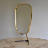 Table mirror 1950s Vereinigte Werkstätten München, Germany