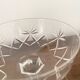 Coupes de champagne en cristal ciselé vintage 9 pièces