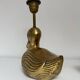 Pair of brass duck lamps, 1980
