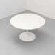 Extendable custom Knoll Tulip Dining Table, 1980