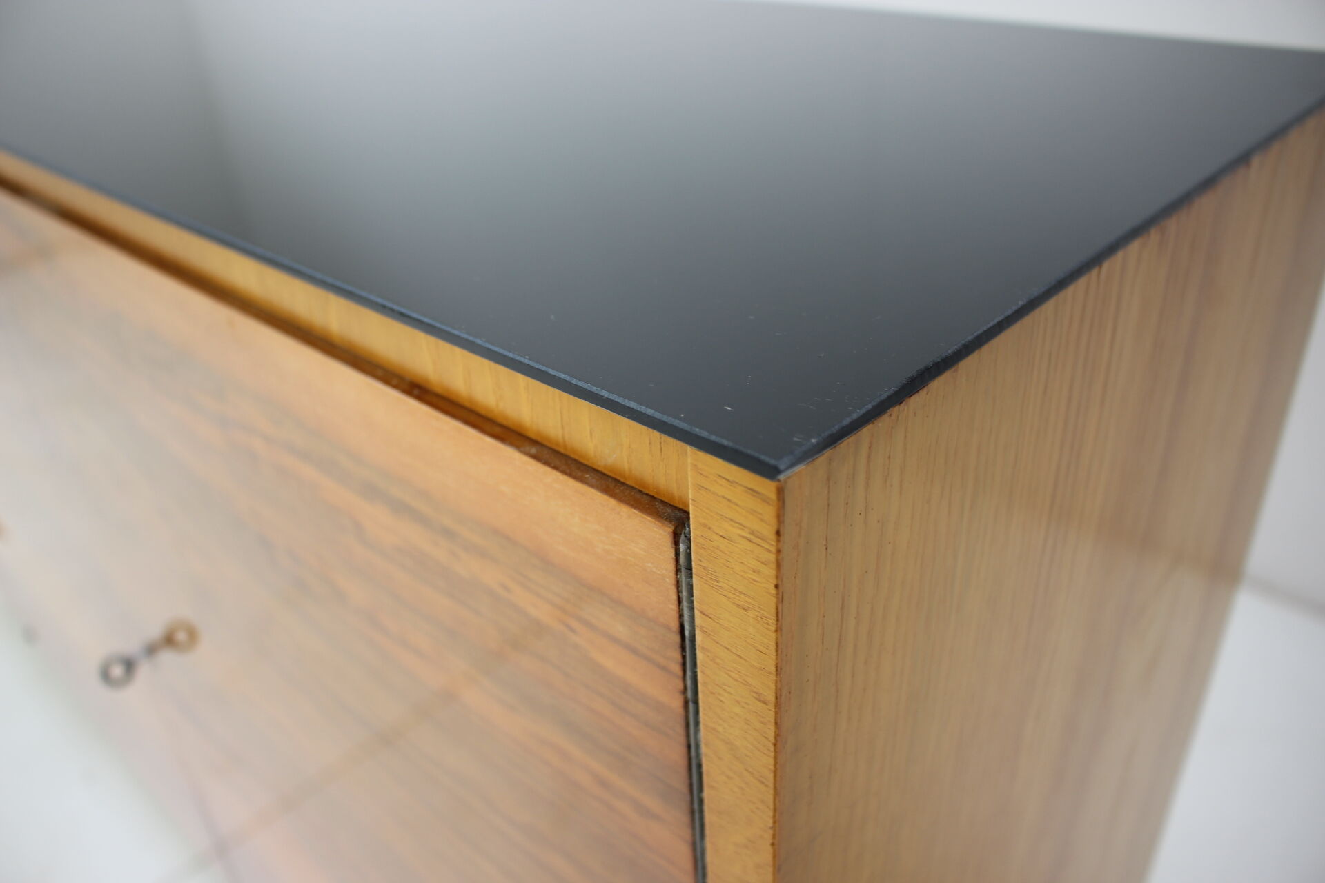 Mid-century upcycled sideboard on high gloss, 1960's