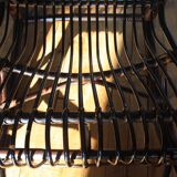Franco Albini style bamboo rocking chair