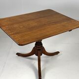 Antique English tilt top table