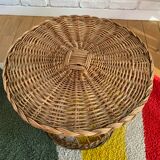 Wicker coffee table